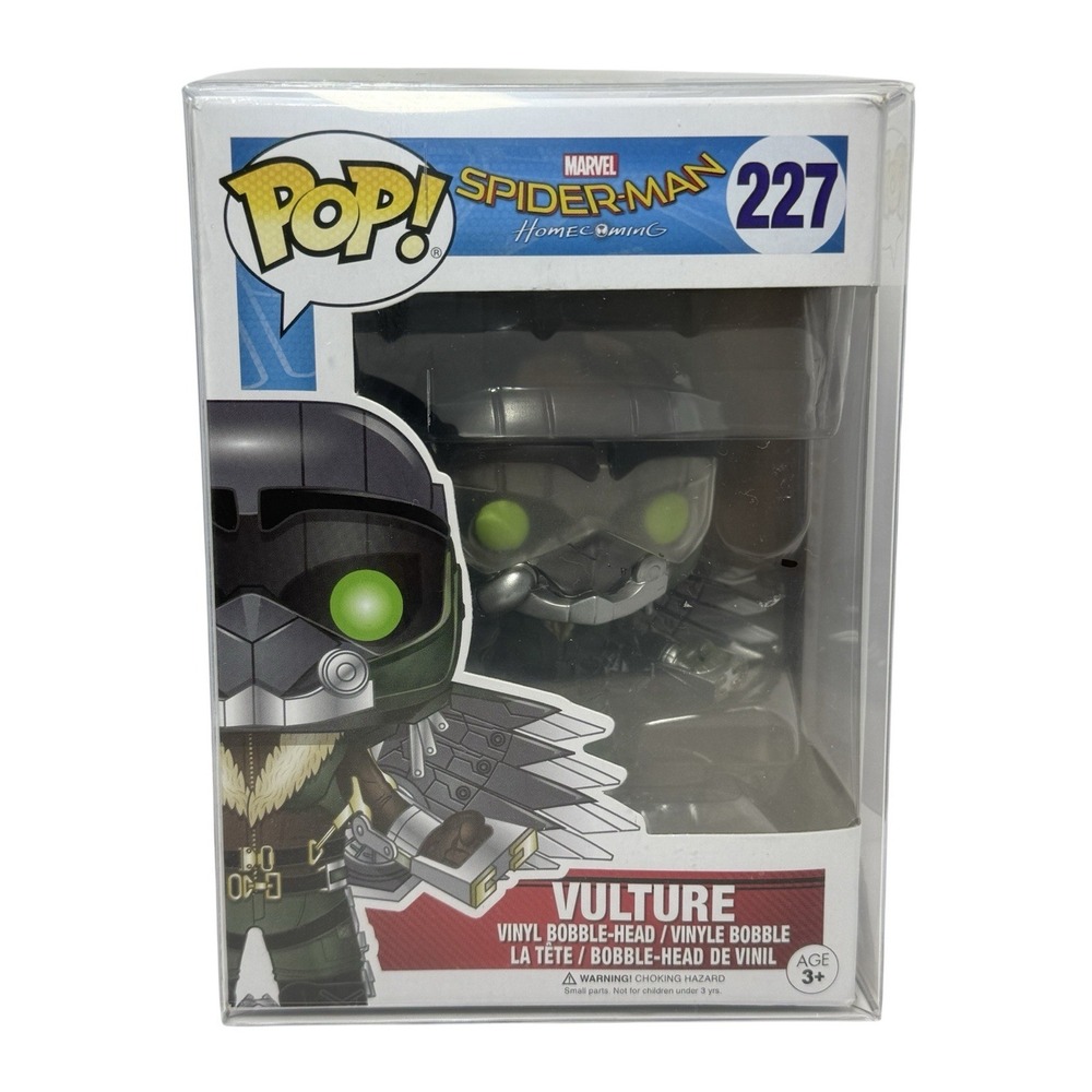 Funko POP! Marvel Spider-Man: Homecoming Vulture #227 Vinyl Figure Wear On Box